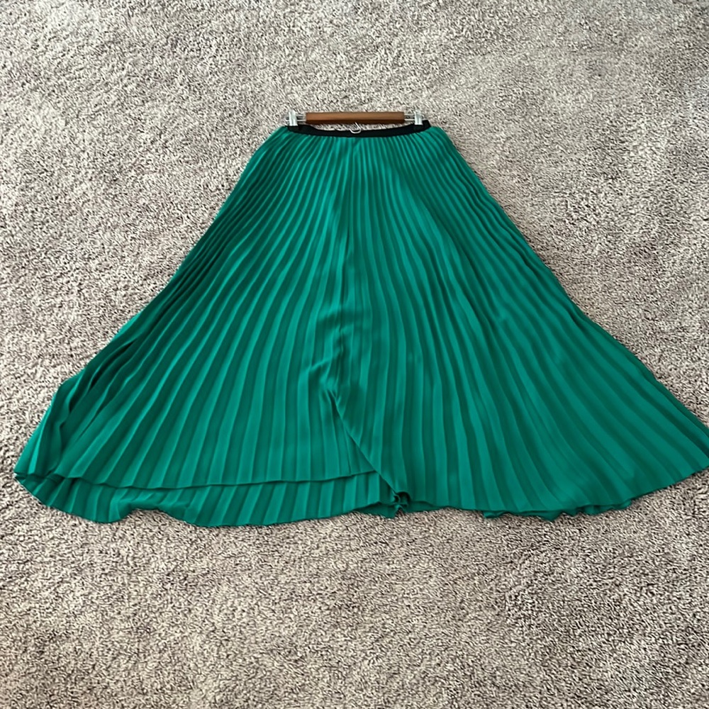 Green Maxi Skirt